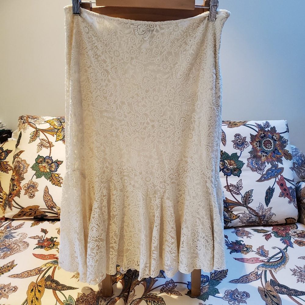 Ralph Lauren | Lace Skirt